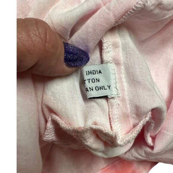 NWT JULIETTE DUNN PINK SPIRAL TIE DYE midi floral DRESS + MIRRORS Size 2 - Picture 12 of 12